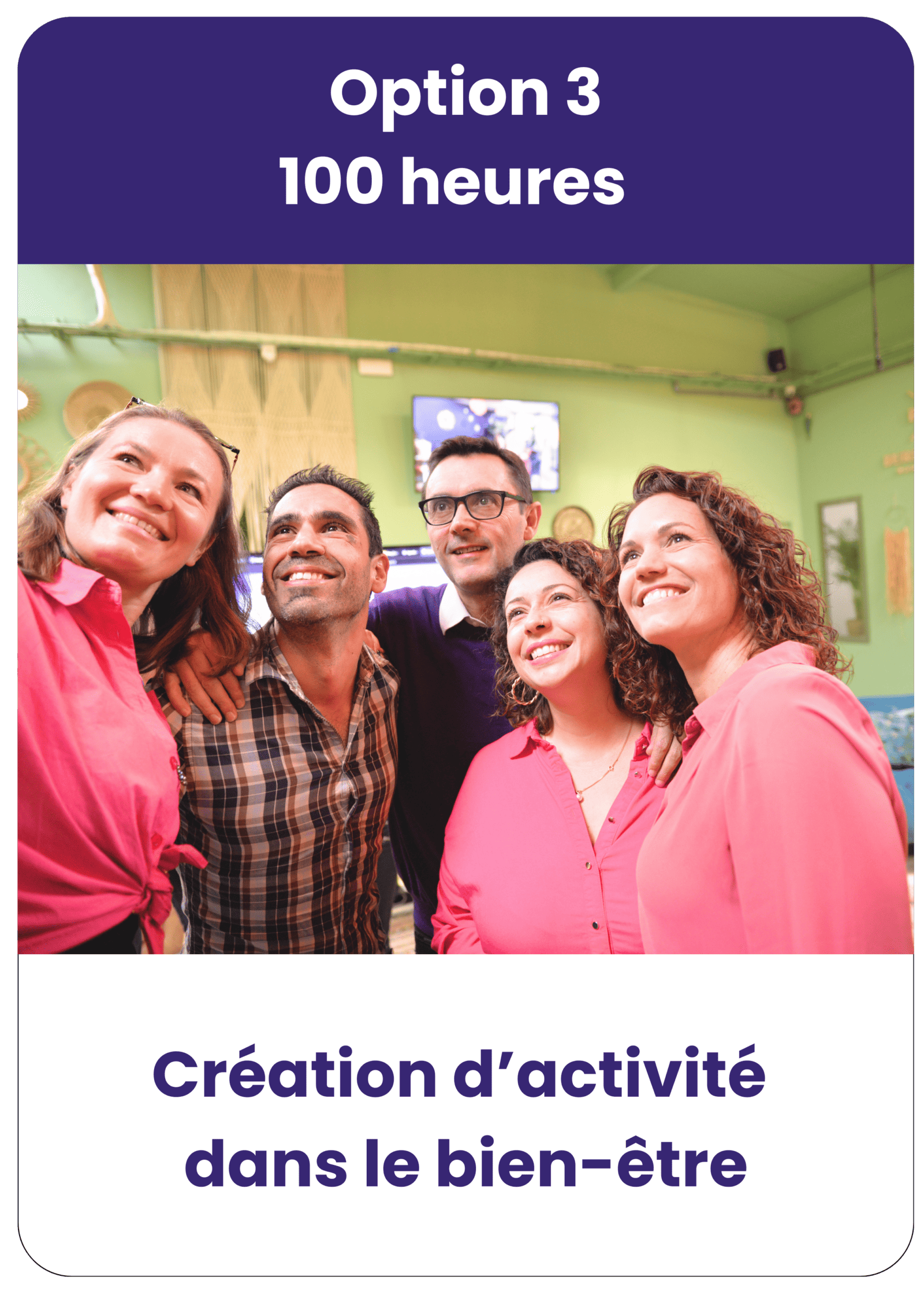 Option 3 Creation dactivite dans le bien etre