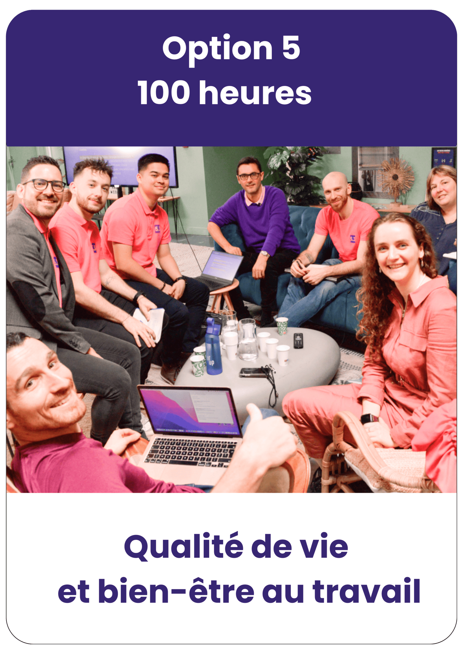 Option 5 Qualite de vie et bien etre au travail 1